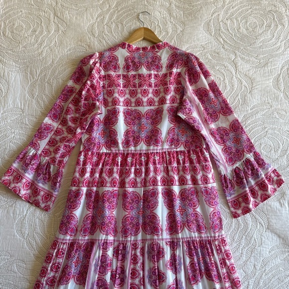 NWOT - Hale Bob - Leela Voile Maxi - Red - Picture 13 of 15